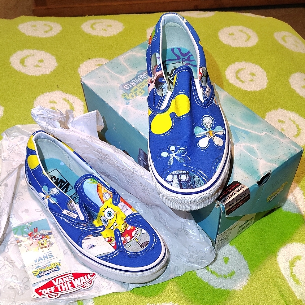 Vans Men's/ Women's SpongeBob Slip-On Vans